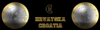EUR € HRVATSKA CROATIA