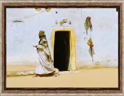 © 2005 photo by Carmen Ezgeta: U SUSRET - Nubijska trudnica - Nubian Pregnant Woman